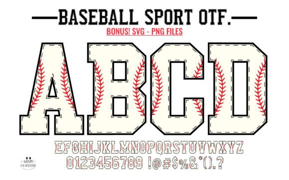 Baseball Army: The Playful Font That Brings Projects to Life