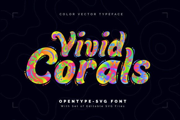Bring Projects to Life with Vivid Corals Font