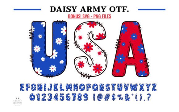 Daisy Army: Infusing Patriotic Spirit into Your Designs