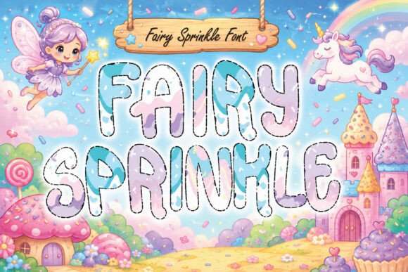 Embrace Whimsy: A Deep Dive into the Fairy Sprinkle Font Bundle