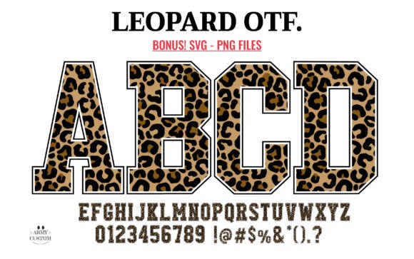 Leopard Alphabet: Unleash the Wild Side of Your Typography