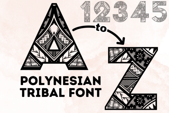 Polynesian Tribal: A Font with Ancient Roots and Modern Impact