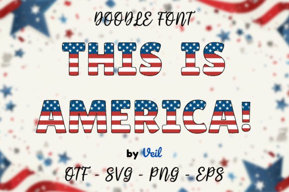 This is America: A Creative Font for Modern Projects