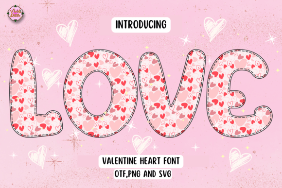 Valentine Heart: A Typeface for Crafting Memorable Designs